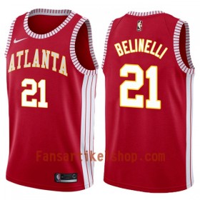 NBA Atlanta Hawks Trikot Marco Belinelli 21 Nike Classic Edition Swingman - Herren